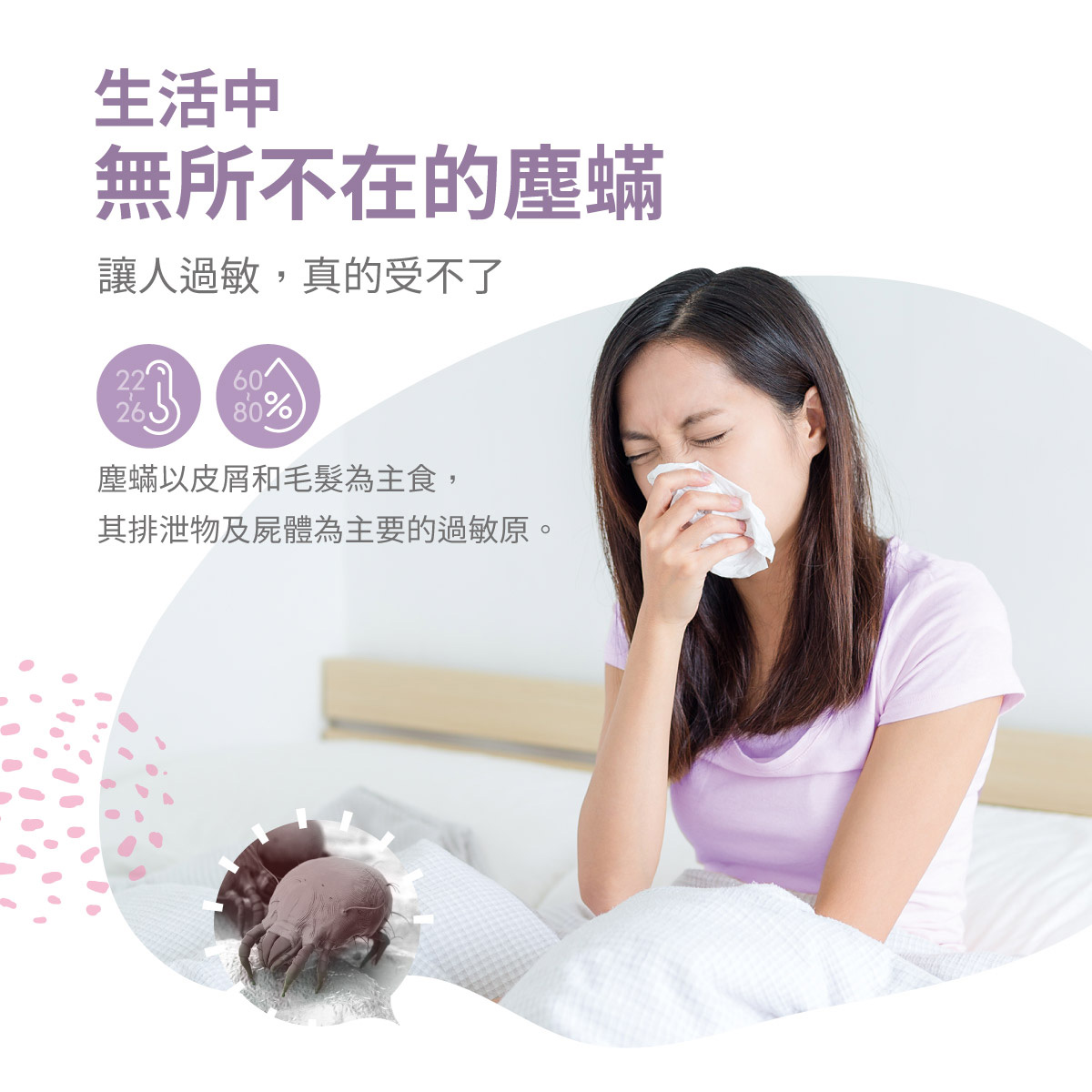 生活中無所不在的塵蟎